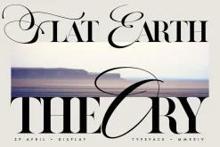 ZP APRIL - Luxury Hybrid Font