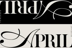 ZP APRIL - Luxury Hybrid Font
