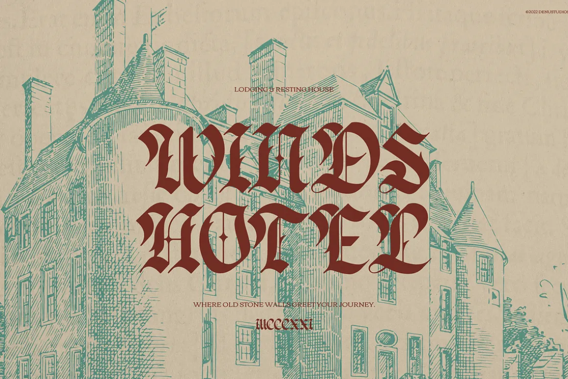 Zussel | Blackletter Typeface